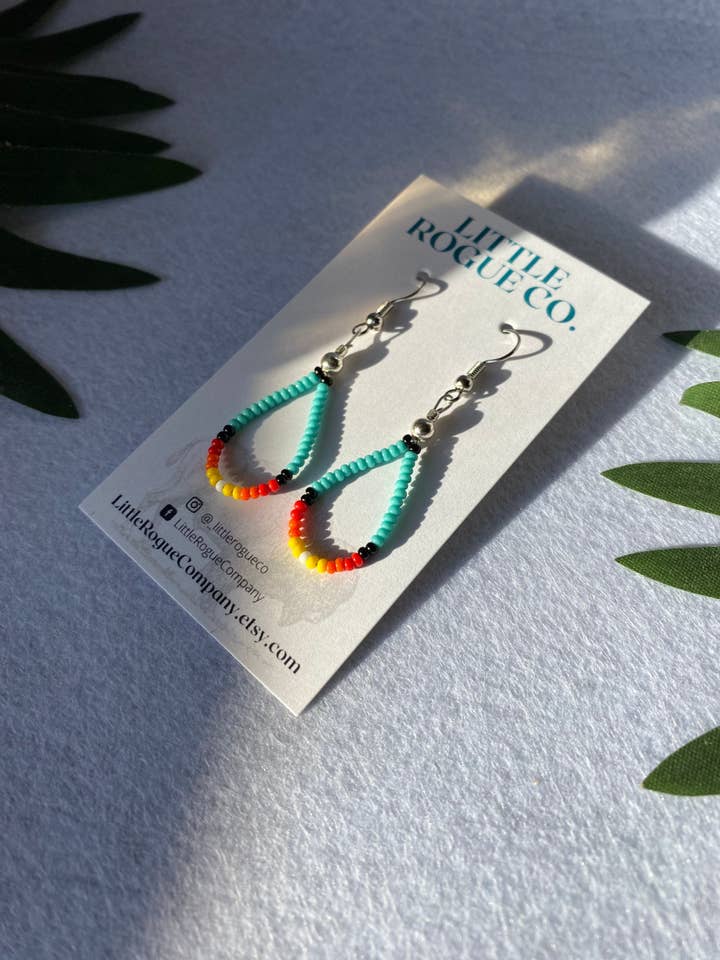 War Tears Earrings for wholesale by Little Rogue Co