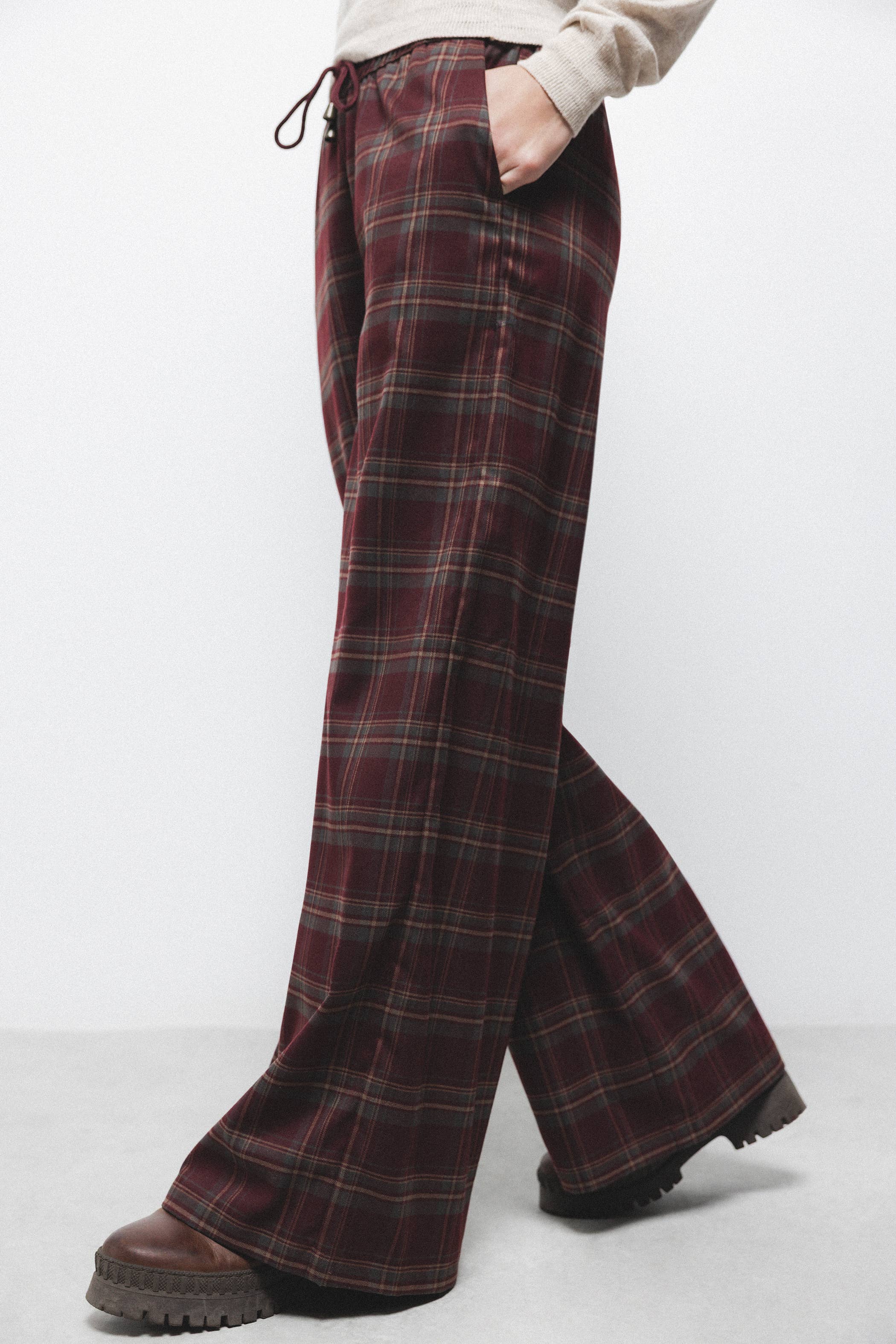 Throttleman - Vendita all'ingrosso Pantalone - Donna - Pantaloni a Quadri (671102-189)1