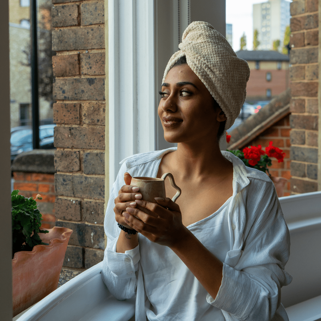 Strands of Silk – Großhandel Handtuchturban/Wickelhandtuch – Haar-Zubehör-Set1