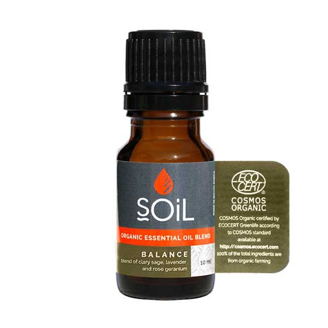 Balance Essential Oil Blend for wholesale by SOiL Organic Aromatherapy