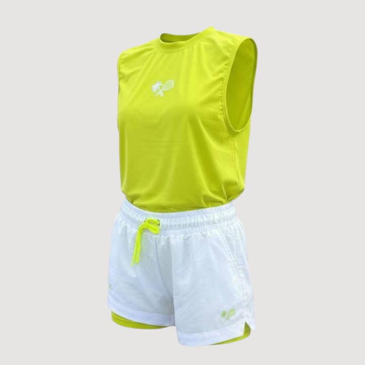 Vacay Women's Performance Bundle: Tank Top & Performance Shorts (15% saving) for wholesale by Vacay All Court Apparel