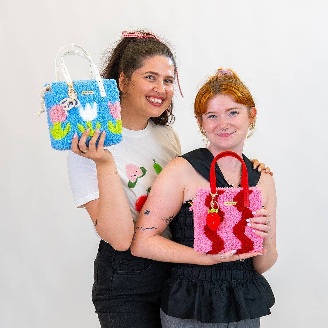 Craft Club - Wholesale DIY Craft Kit - Blue Tulip - Woven Tote Bag Kit10