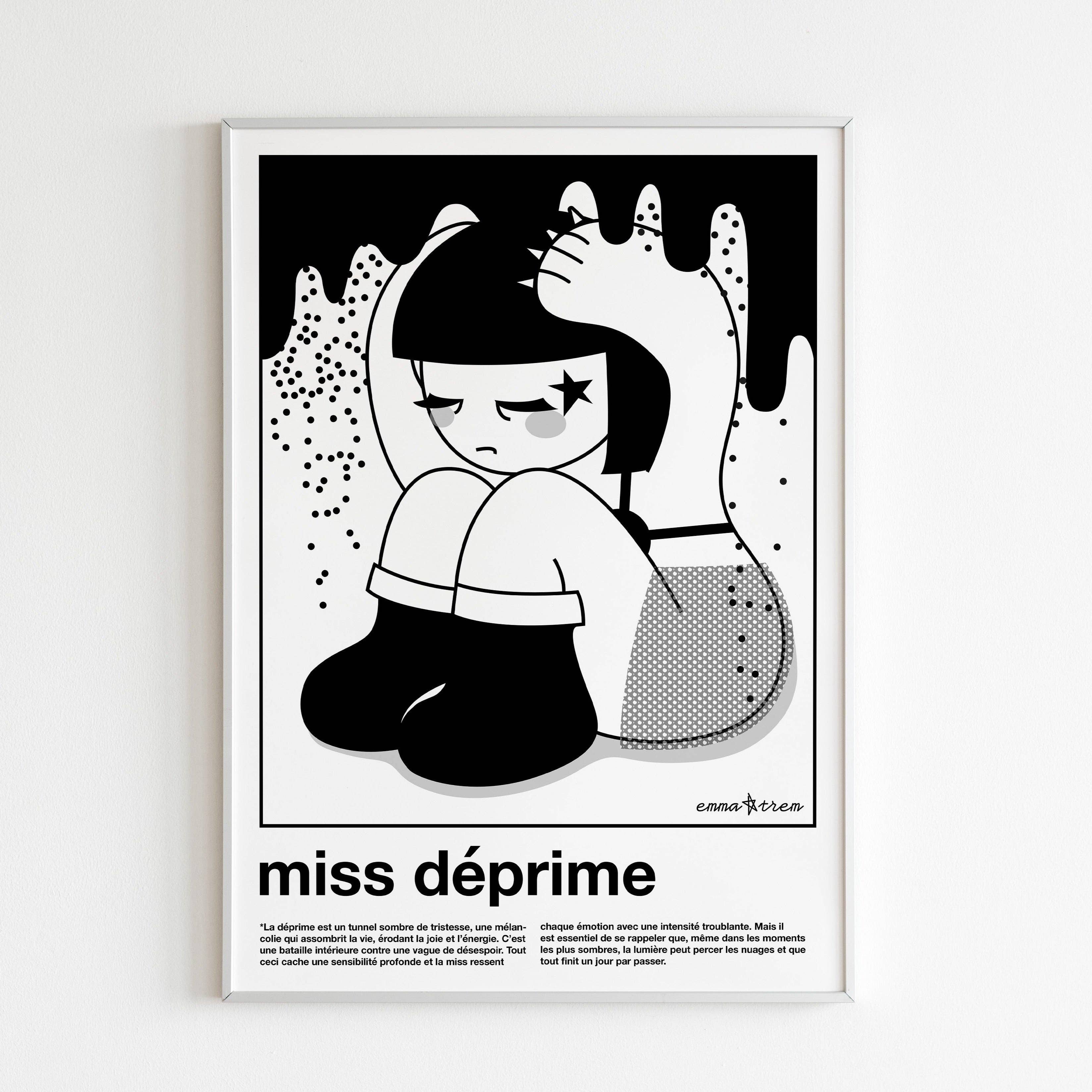 Emma Trem - Wholesale Poster - Poster - Miss Depression1