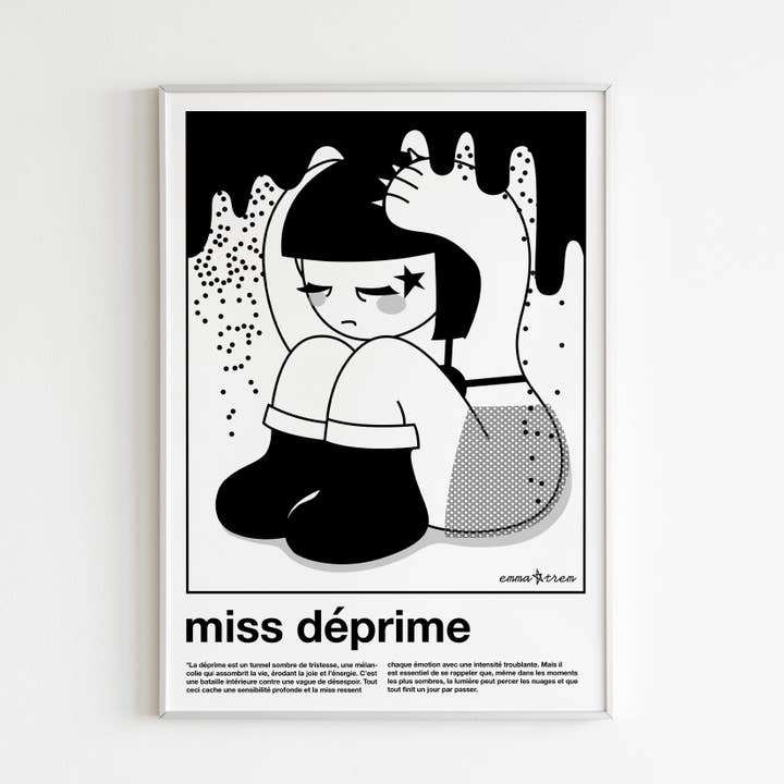 Emma Trem - Wholesale Poster - Poster - Miss Depression1