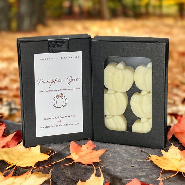 Cire de cire aux épices citrouille pour la vente par Genesis One Candles