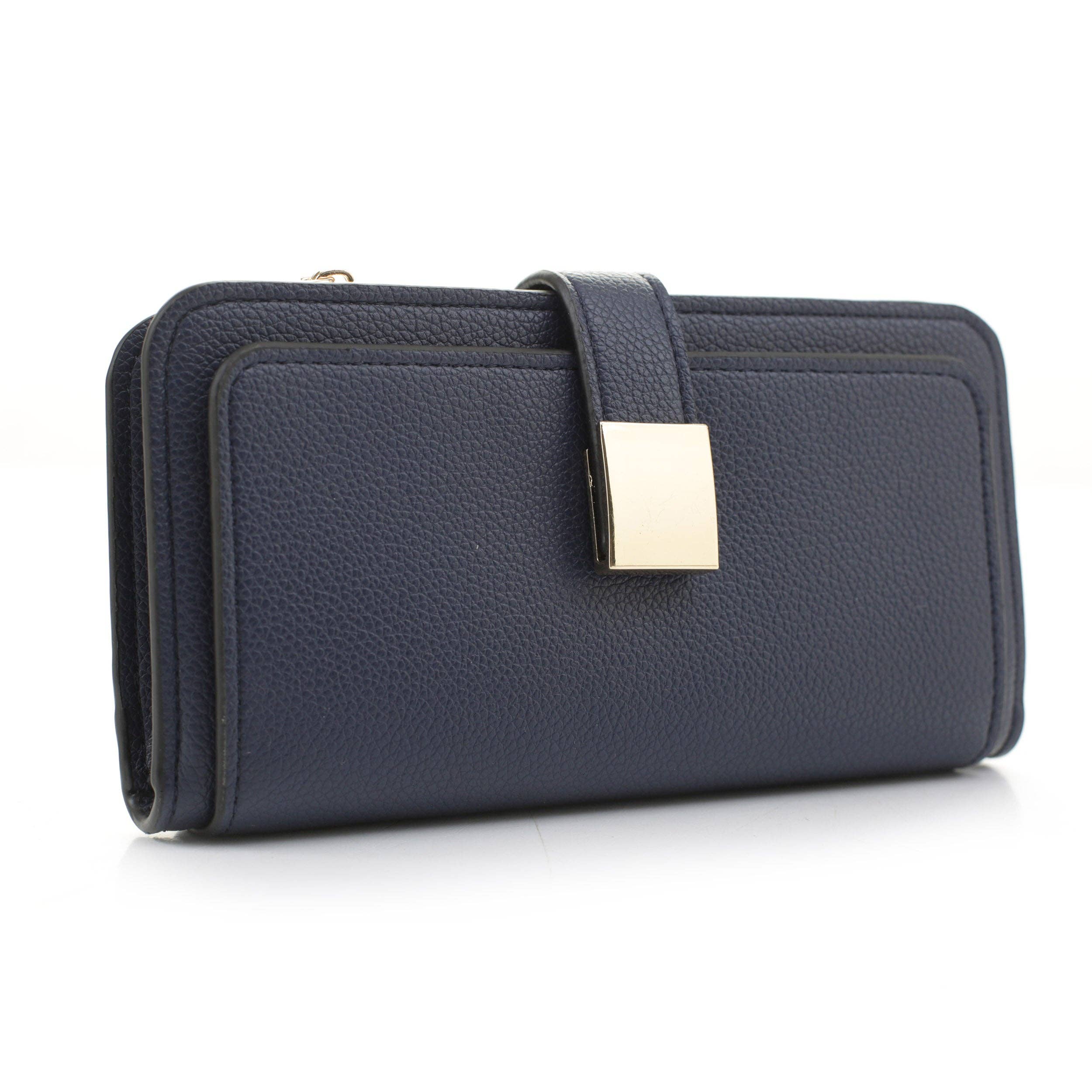 Isabelle Handbags - Wholesale Wallet - Women's - W3253 Metal Hardware Accent Wallet0