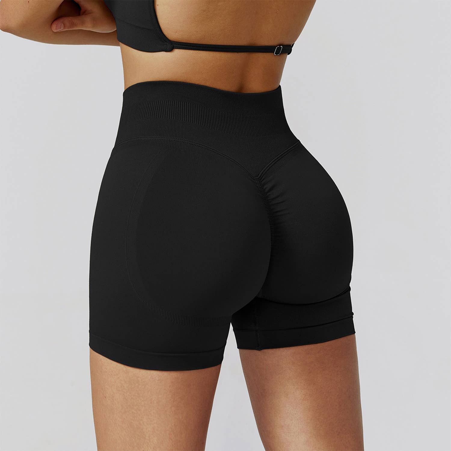 Crave by FW - Wholesale Athletic Shorts - Women's - High Waist Workout Short Tummy Biker Shorts15