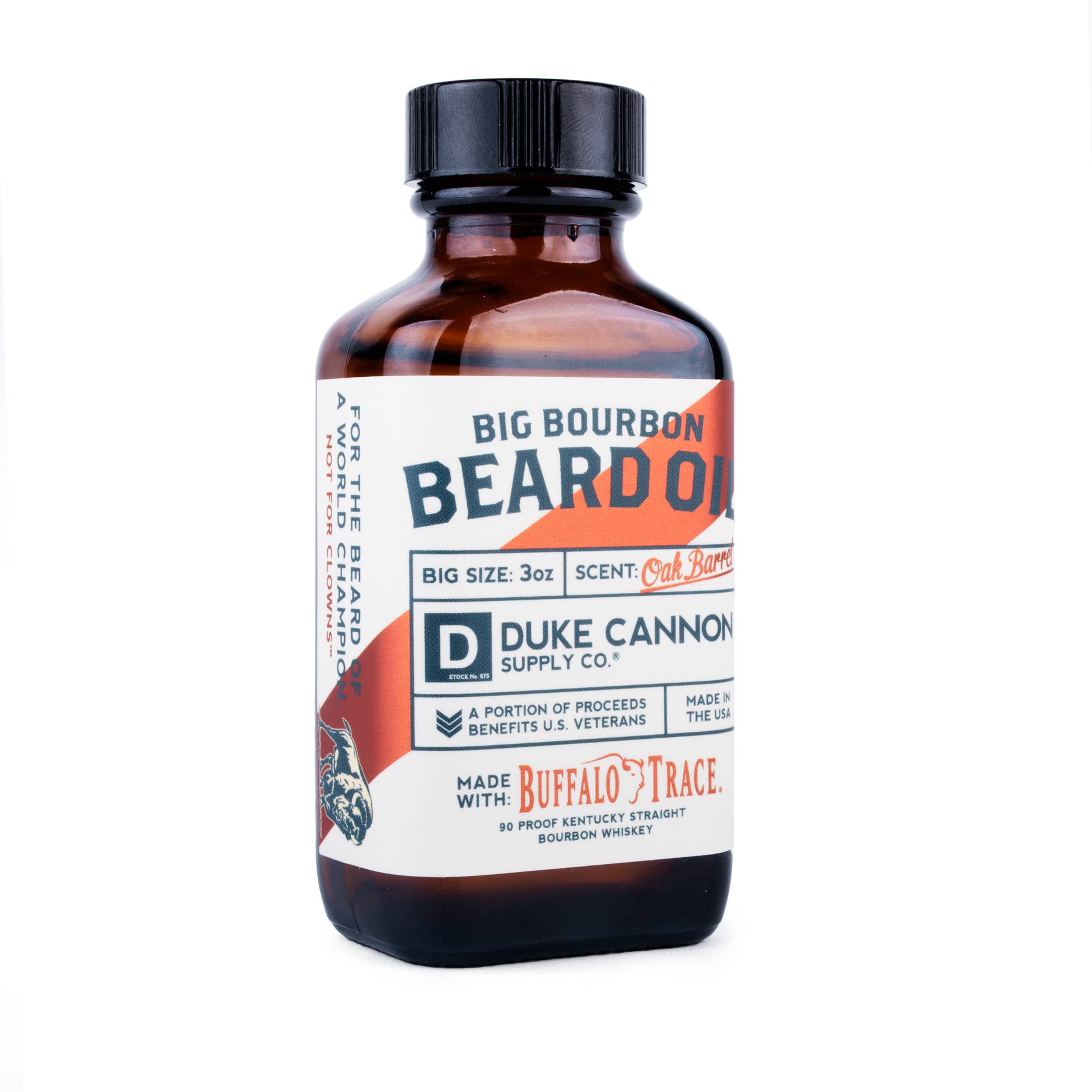 Duke Cannon - Wholesale Beard Styling Product - Big Bourbon Beard Oil1