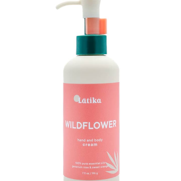 Latika Beauty - Wholesale Hand & Body Lotion - Pink Holiday💗 Wildflower - Essential Oils Hand - Body Cream
