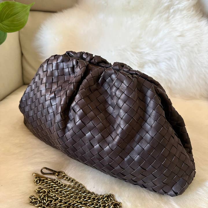 Zhade - Wholesale Clutch Bag - Women's - POUCH NAPPA weave -large19