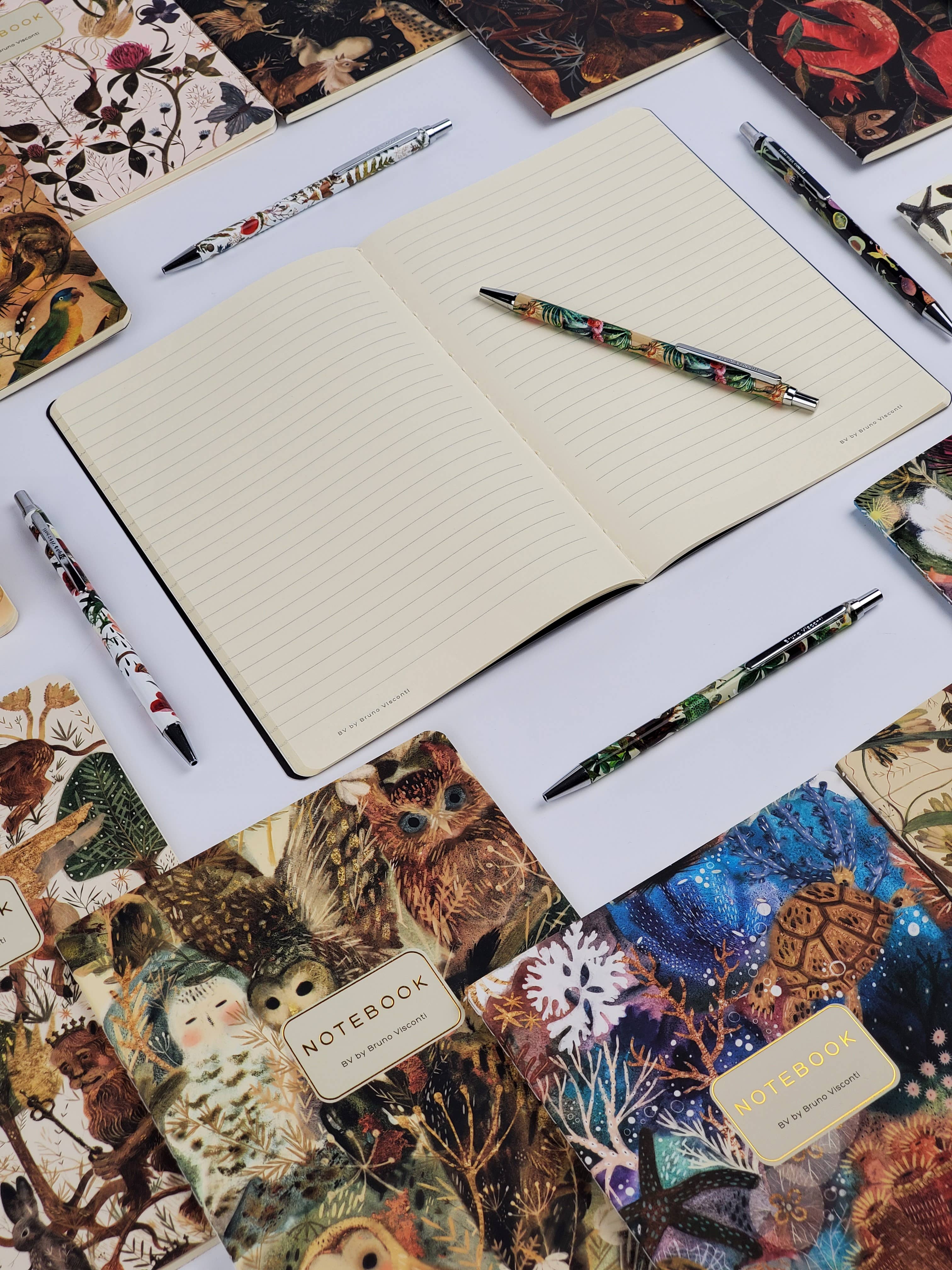 BV by Bruno Visconti - Wholesale Notebook - Owls Notebook13