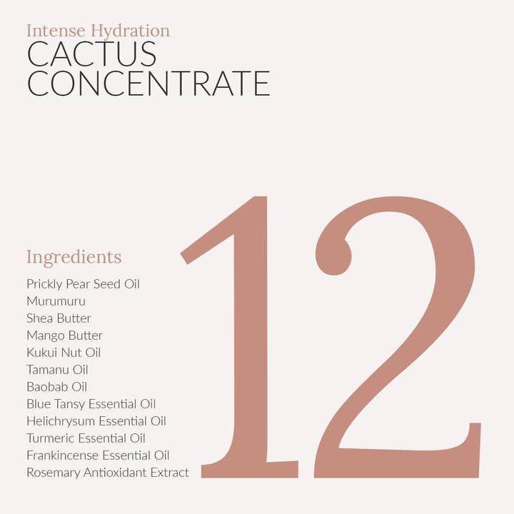 Bambu Earth LLC - Wholesale Facial Moisturizer - Facial Moisturizer - Intense Hydration Cactus Concentrate