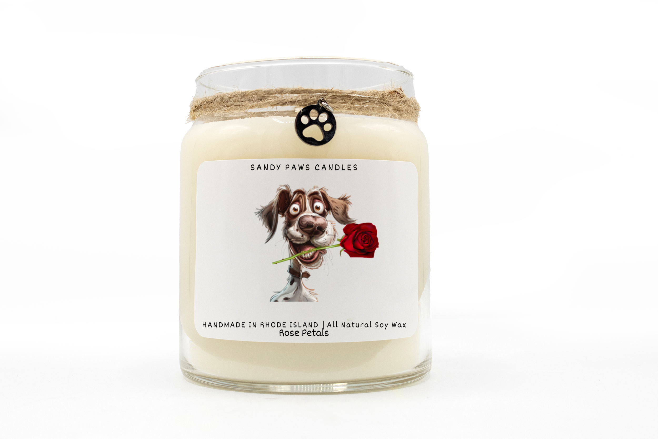 Sandy Paws Candles - Wholesale Jar/Filled Candle - Quirky Dogs - Soy Wax Candles6