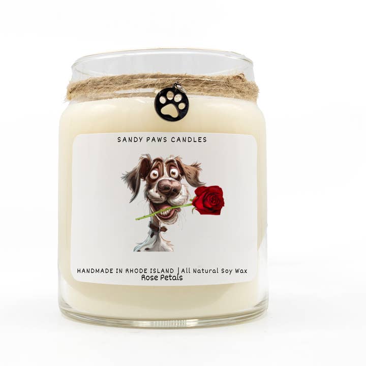 Sandy Paws Candles - Wholesale Jar/Filled Candle - Quirky Dogs - Soy Wax Candles6