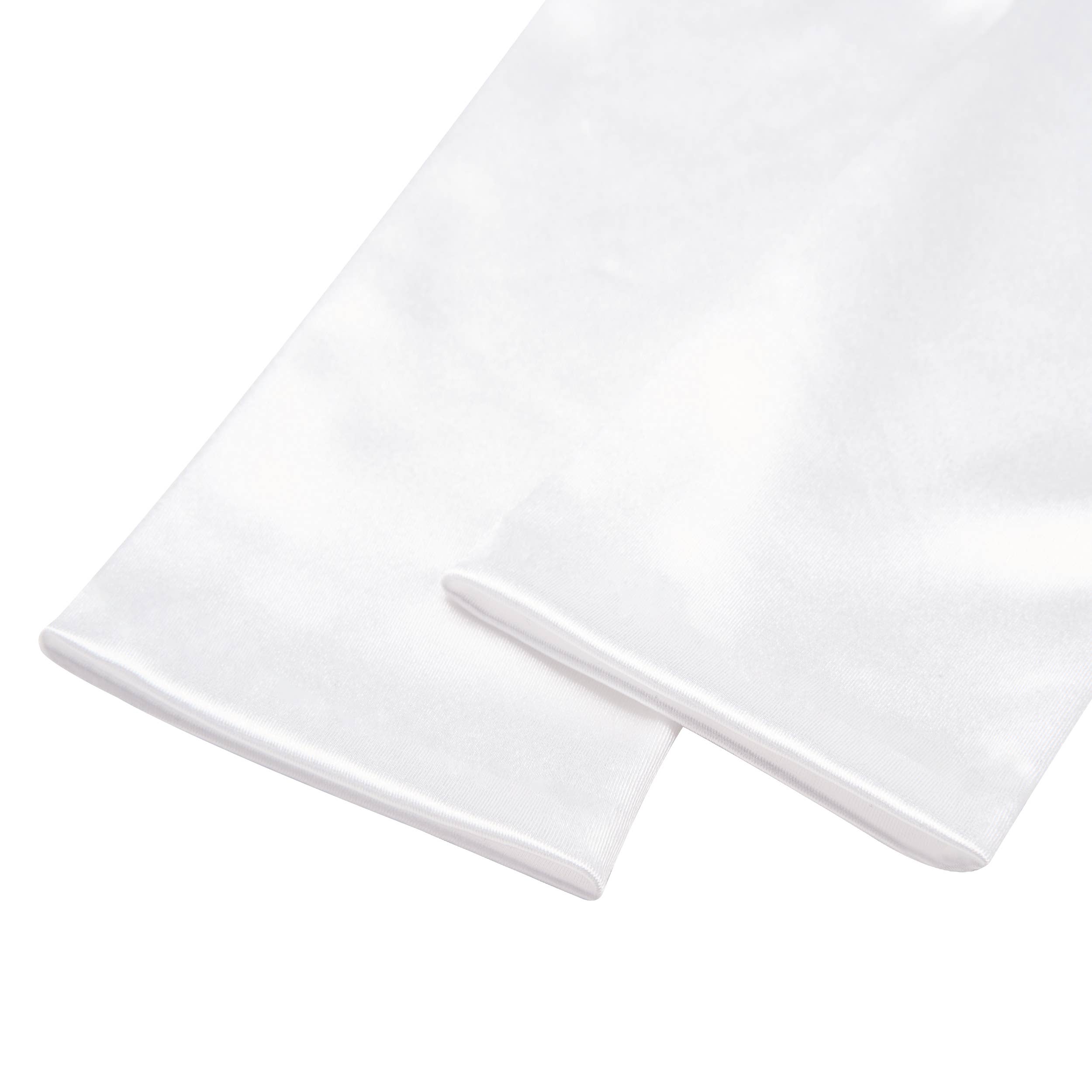 Floris Linens – Großhandel Handschuhe – Damen – Lange Satin-Braut-Handschuhe11