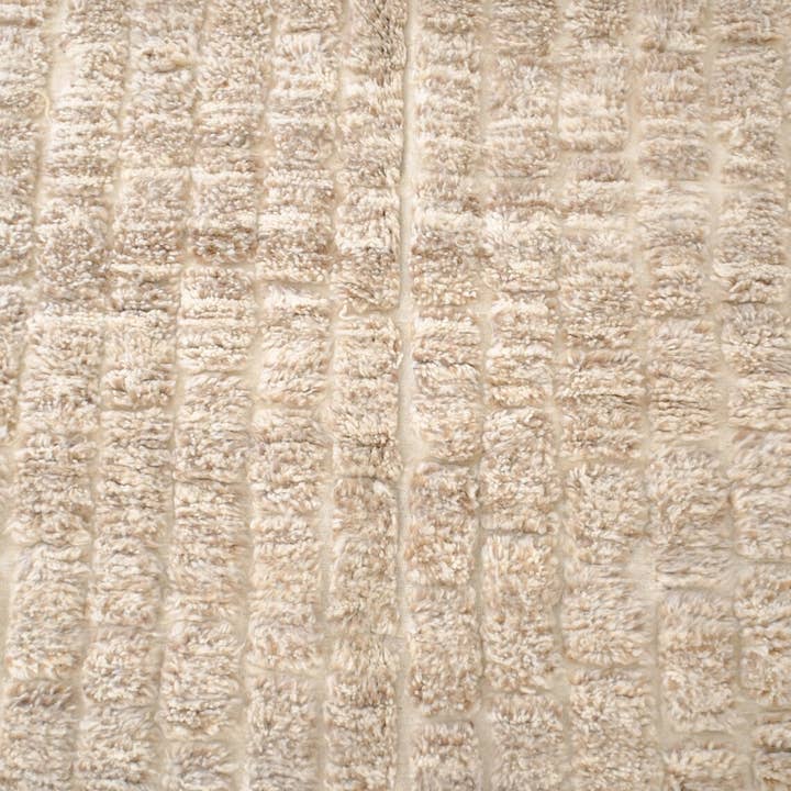 Moroccan Woven Treasures – wholesale Area rug – Beige Moroccan Rug, Beige Shag rug, Berber rug,9x12 area rug6