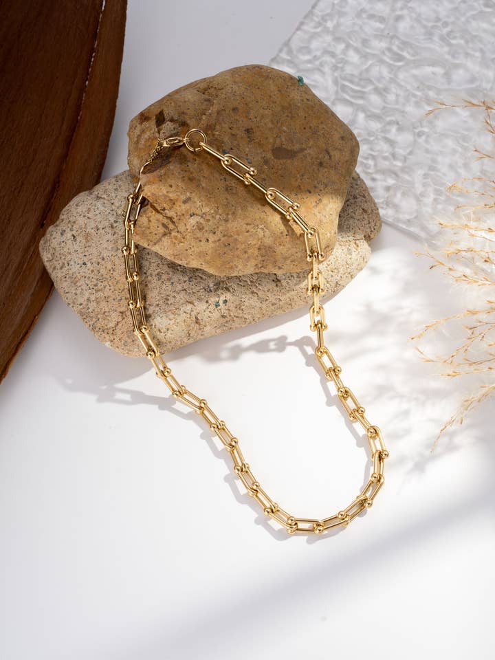 Chique Trendy Lang Schakelketting Roestvrij Staal voor wholesale door COSMOS