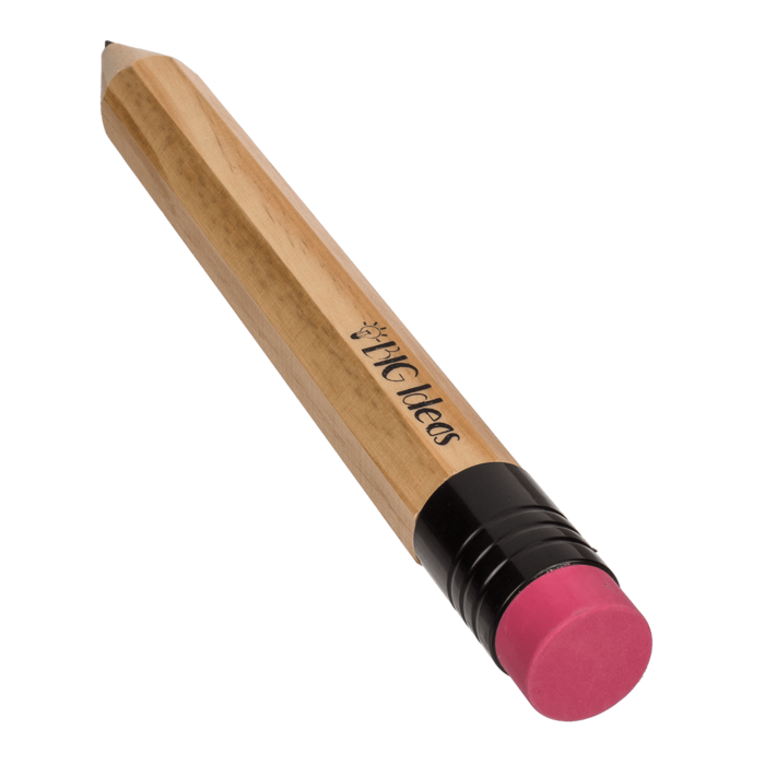 Out of the blue KG - Vendita all'ingrosso Matite - Matita gigante con gomma, Big Ideas, ca. 35 cm3