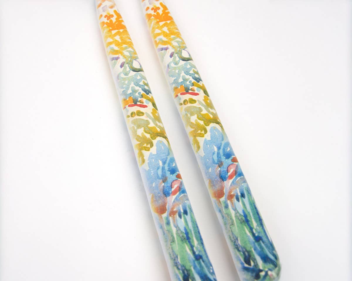 Flatyz Candles - Wholesale Tapered Candle/Candlestick - Taper Candles - The Artist's Garden at Saint-Clair2