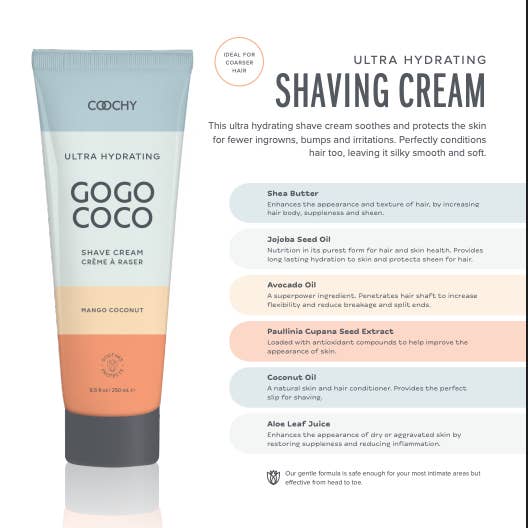 Coochy - Wholesale Hair conditioner - Coochy® ULTRA SHAVE CREAM + Hair Conditioner - Mango Coconut4