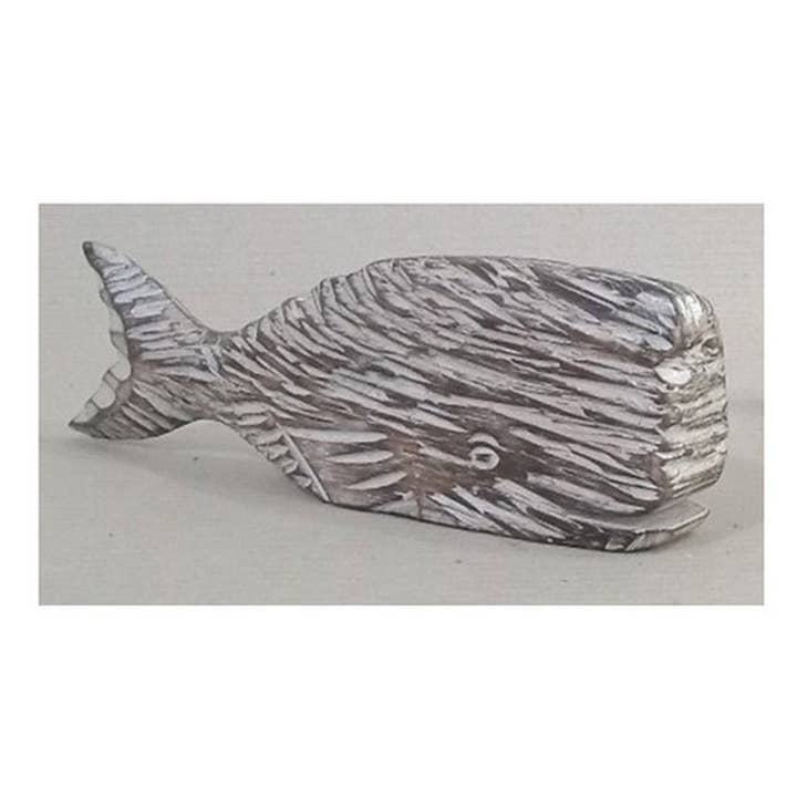 Cantiq Living - Vente Sculpture - statue de baleine en bois1
