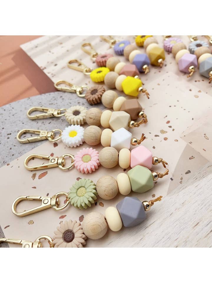 Keypus - Stylish Silicone Daisy Pendant for wholesale by WEST AUSSIE SUPPLIES