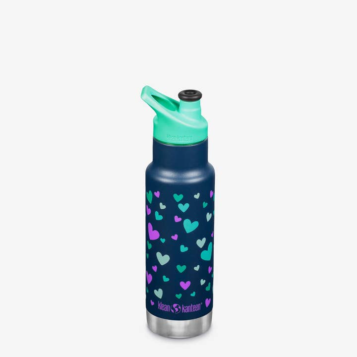 Klean Kanteen - Wholesale Water Bottle - 12oz Classic Kid's Insulated Water Bottle with Sport Cap - SALE