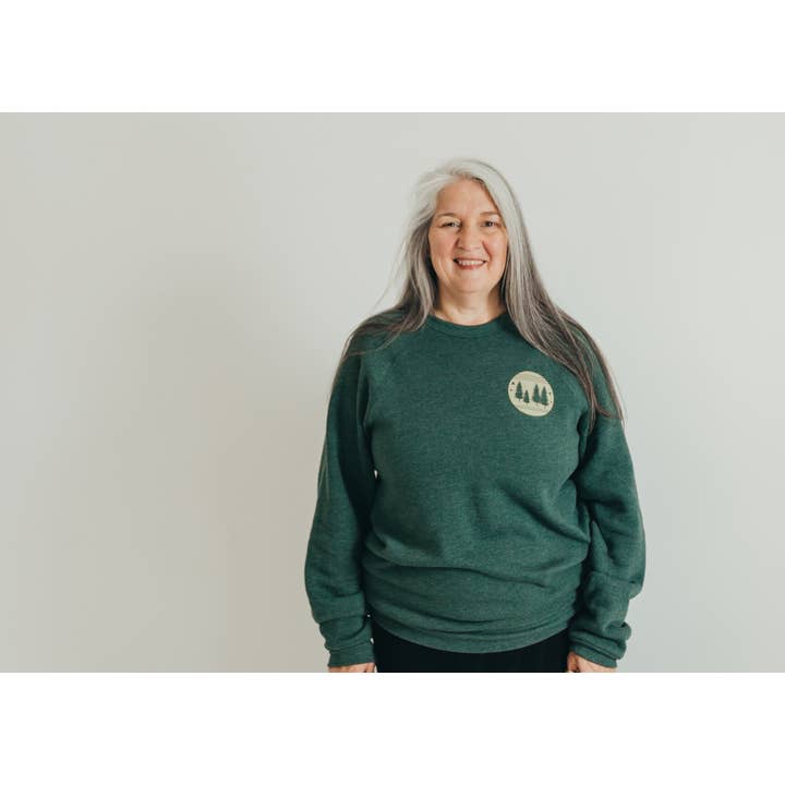Tree Triblend Sweatshirt for wholesale by Wild Roamer