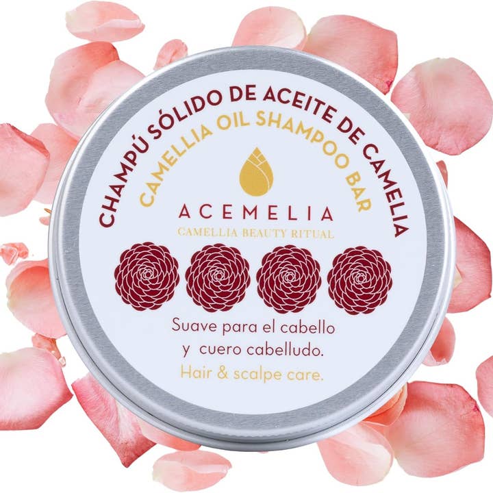 Festes Shampoo mit Kamelienöl, 70 g für den Großhandel von ACEMELIA