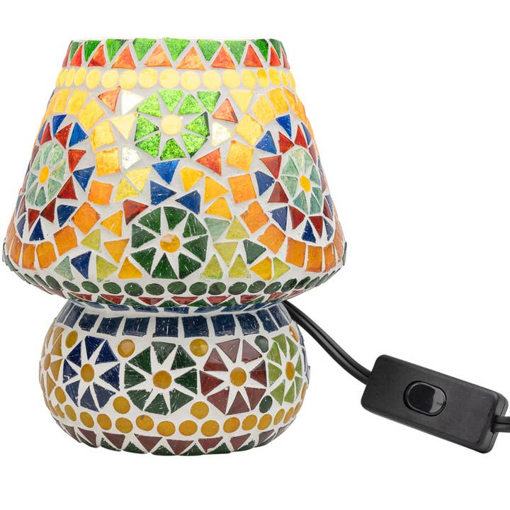 Mosaic Glass Lamp for wholesale by Benjamin International
