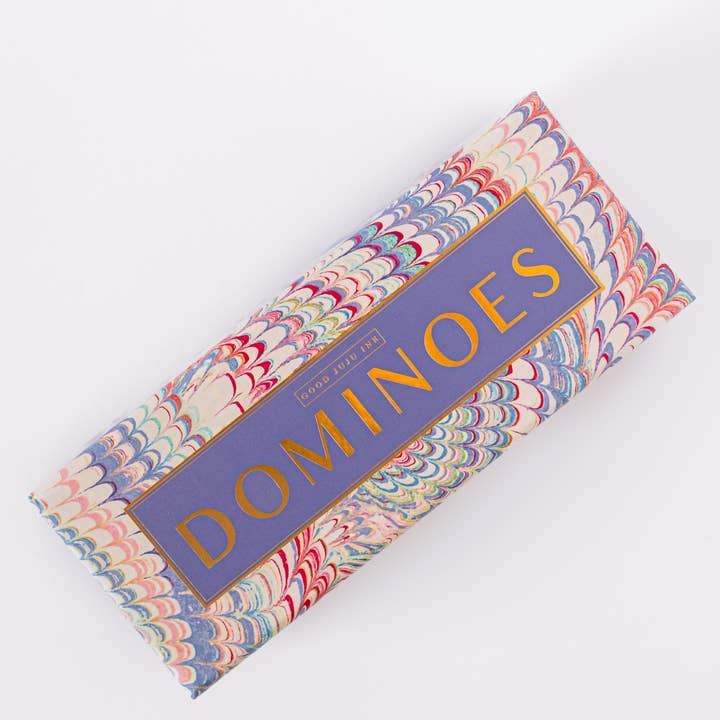 Good Juju Ink - Wholesale Dominoes - Marbled Colors Domino Set3
