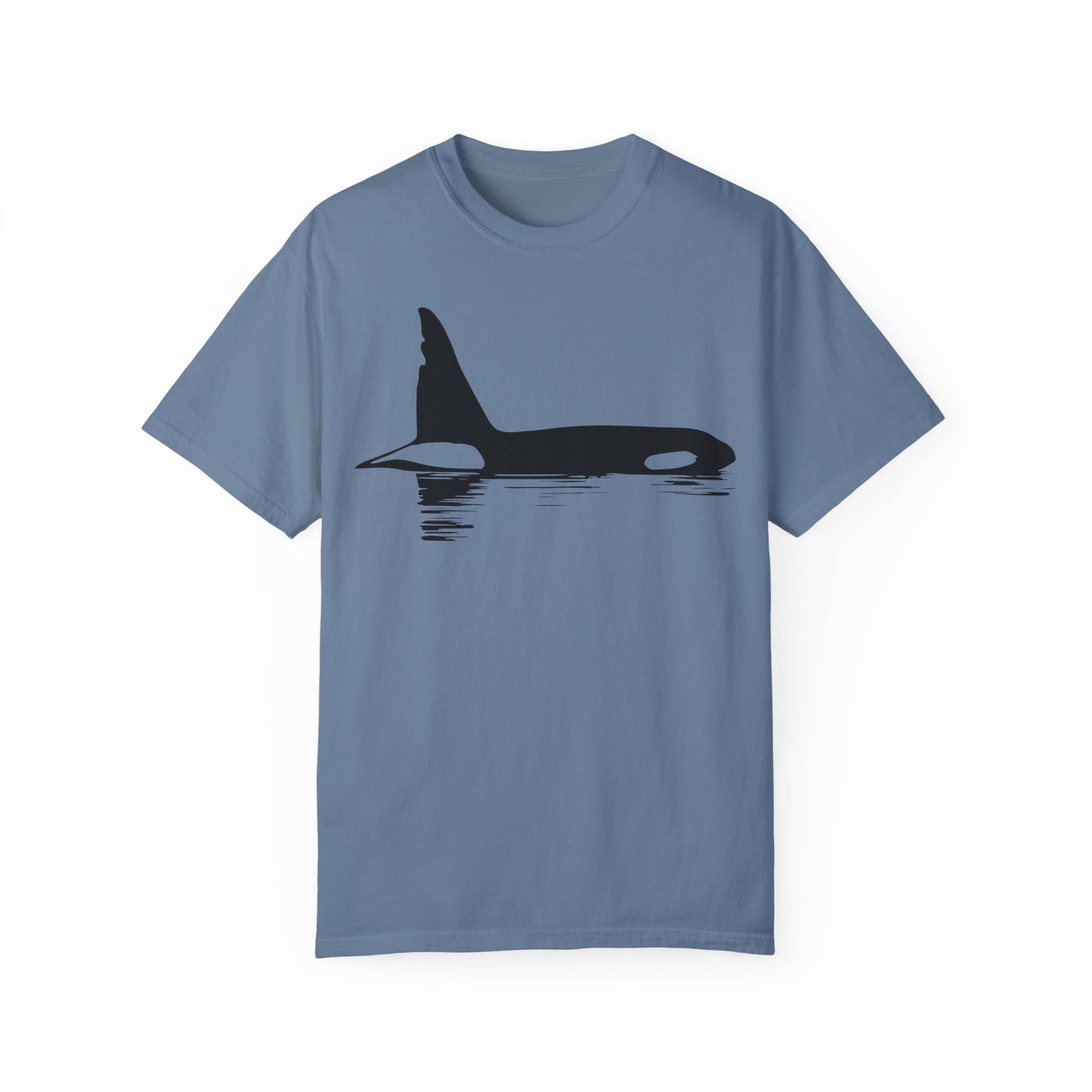 Our Wild Puget Sound – wholesale Screen printed t-shirt – unisex – Chainsaw the Orca Screenprinted T-shirt | Killer Whale Shirt3