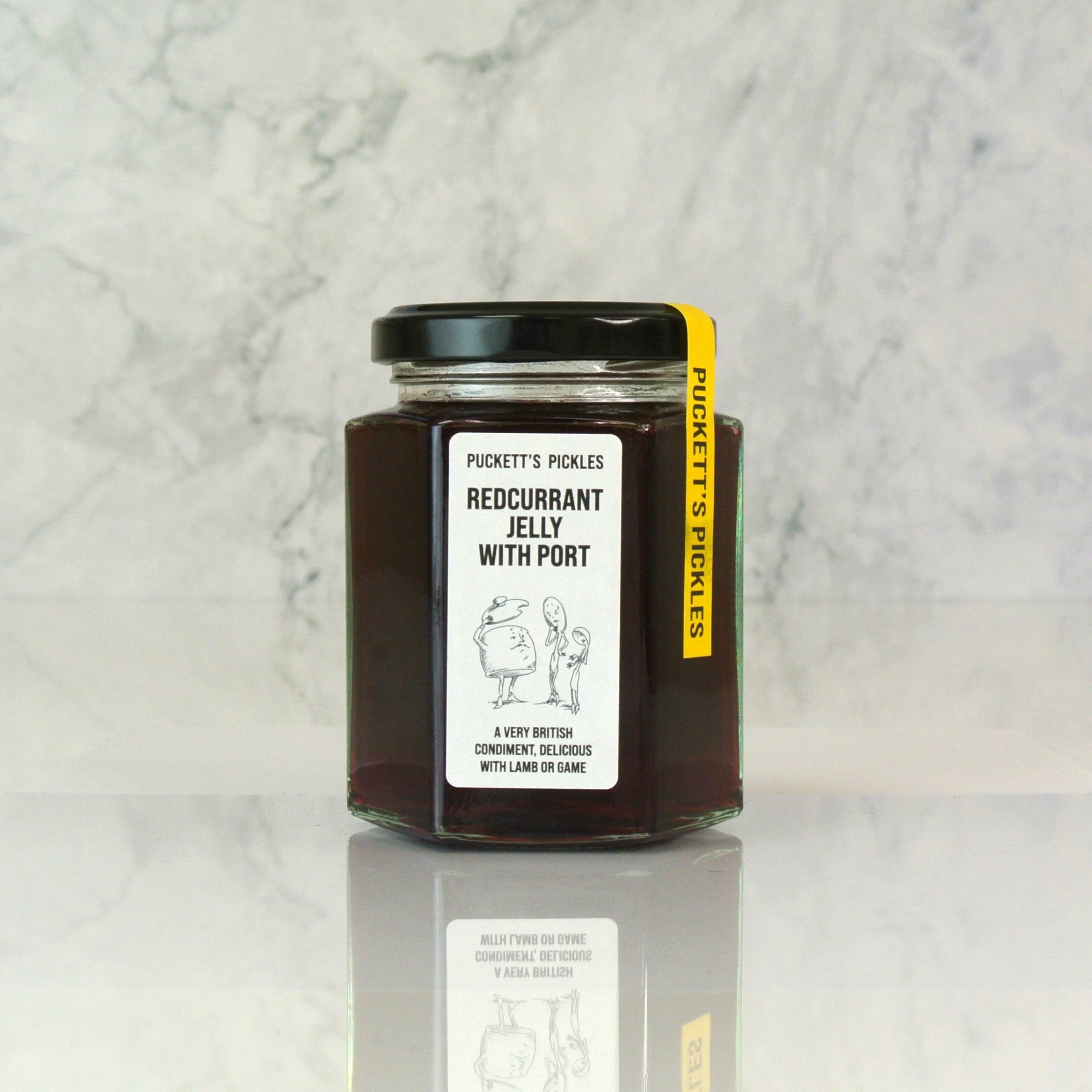 Puckett's Pickles Ltd – wholesale Jam/jelly – Redcurrant Jelly With Port - A Very British Condiment, Delic1