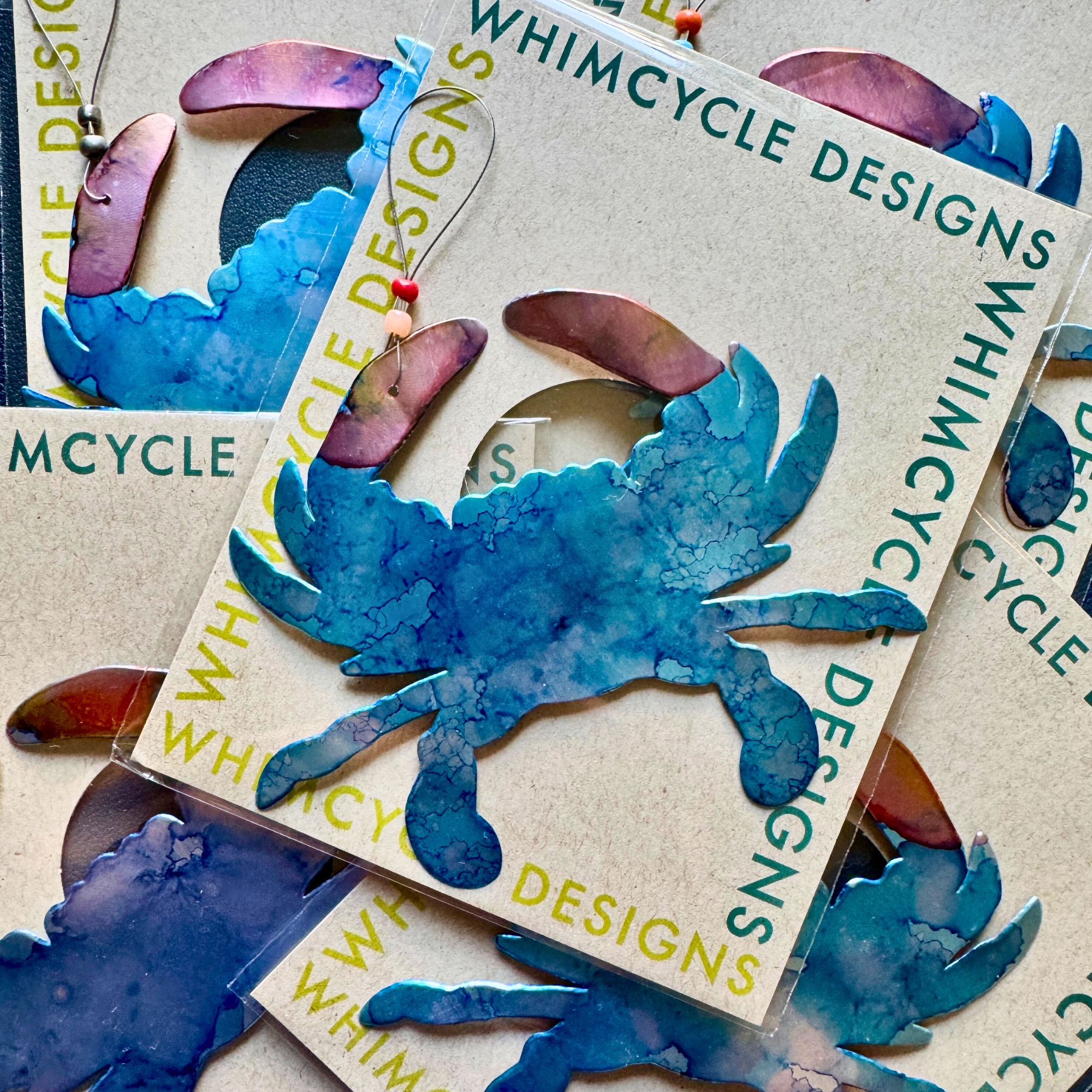 Seatree Studio - Wholesale Ornament - Blauwe Krab Ornament - Maryland Ornament - Gemaakt in de VS1