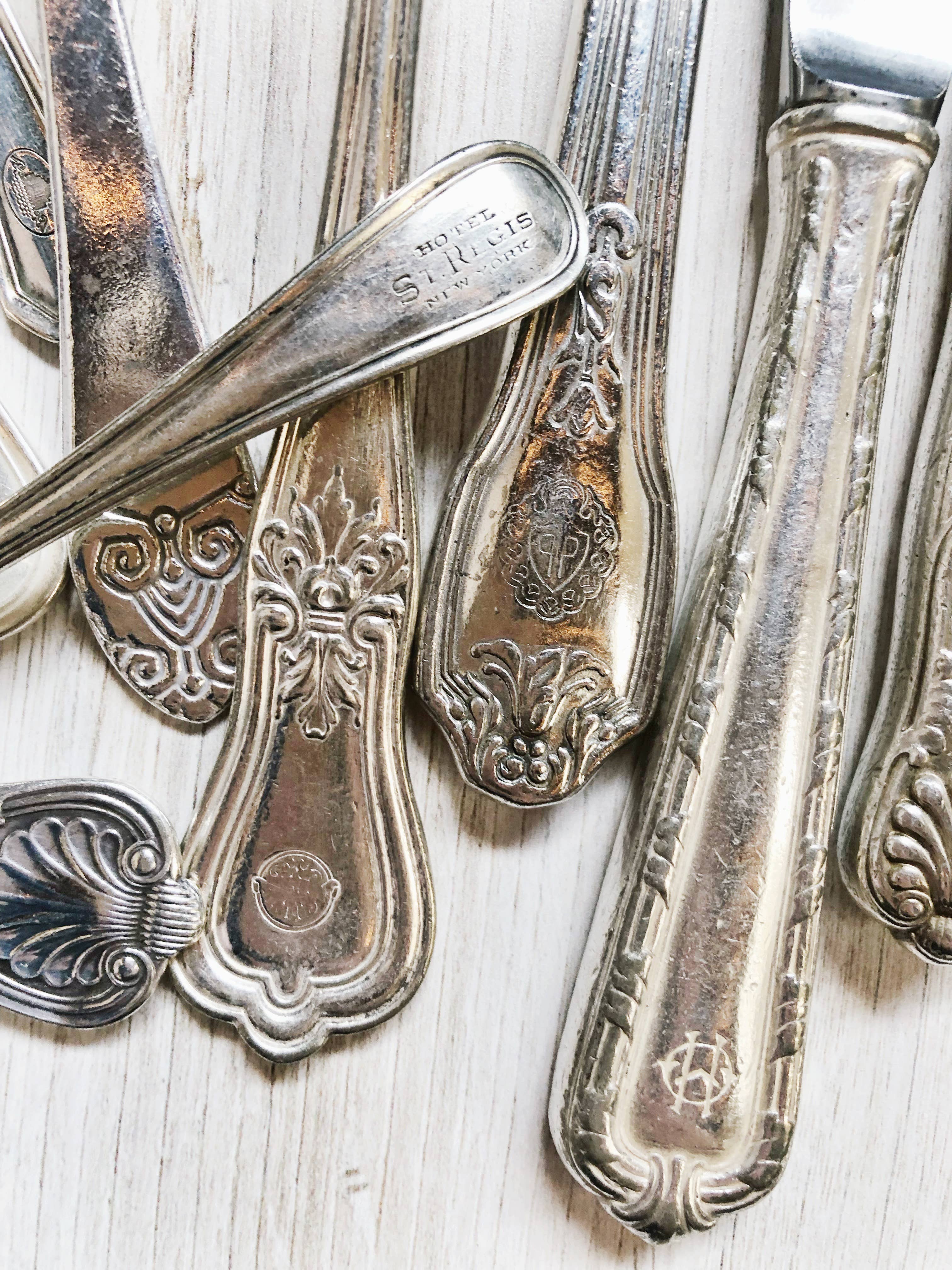 Batterby House - Wholesale Flatware Set - Vintage Hotel Silver Flatware1