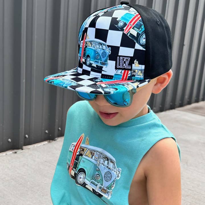 Retro Surf Bus Tank, SW (Infant, Toddler, Youth, Adult) for wholesale by Micro Me