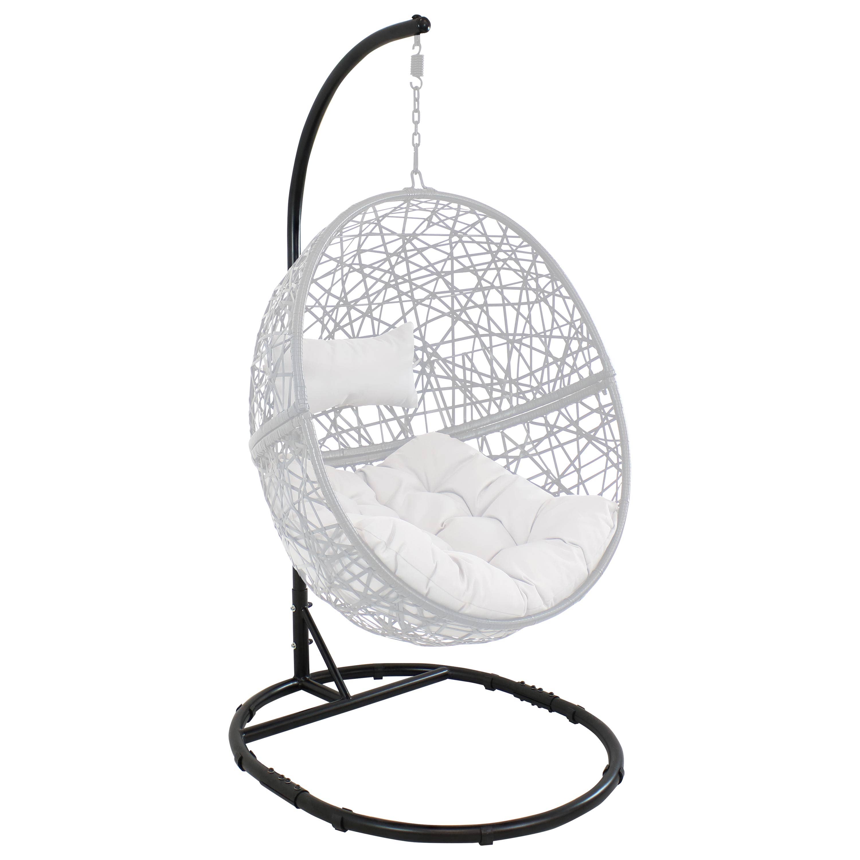 Sunnydaze Decor - Wholesale Egg Chair - Rounded Base Powder-Coated Steel Egg Chair Stand - 76 in4