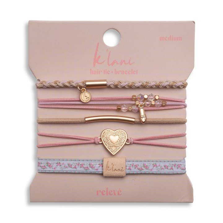 Relevé Hair Tie Bracelets for wholesale by K'lani hair tie bracelets