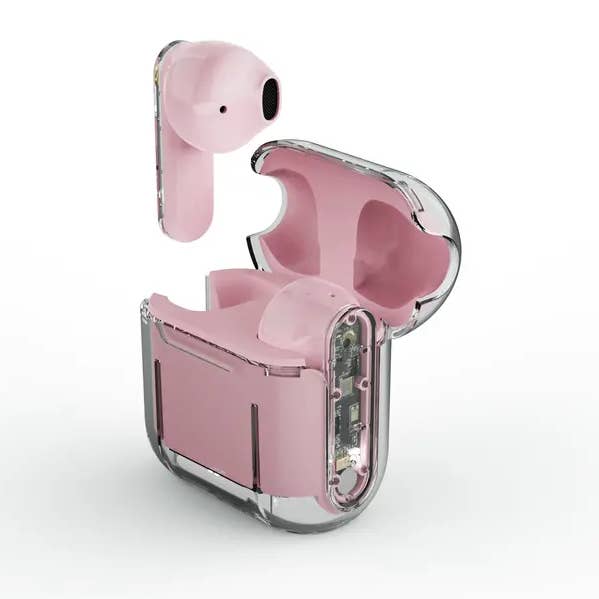 Tech Trendz - Wholesale Headphones - Transparent Wireless Earbuds