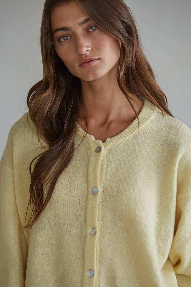 By Together - Wholesale Knit Sweater - Women's - W2536 | Knit Polyester Acrylic Sweater Crew Neck Cardigan 6