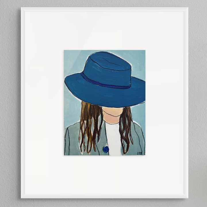 Gossip Cowgirl : Celle qui disait qu'elle ne s'en mêlerait pas (mais qui le fait) pour la vente par Carrie Song Art