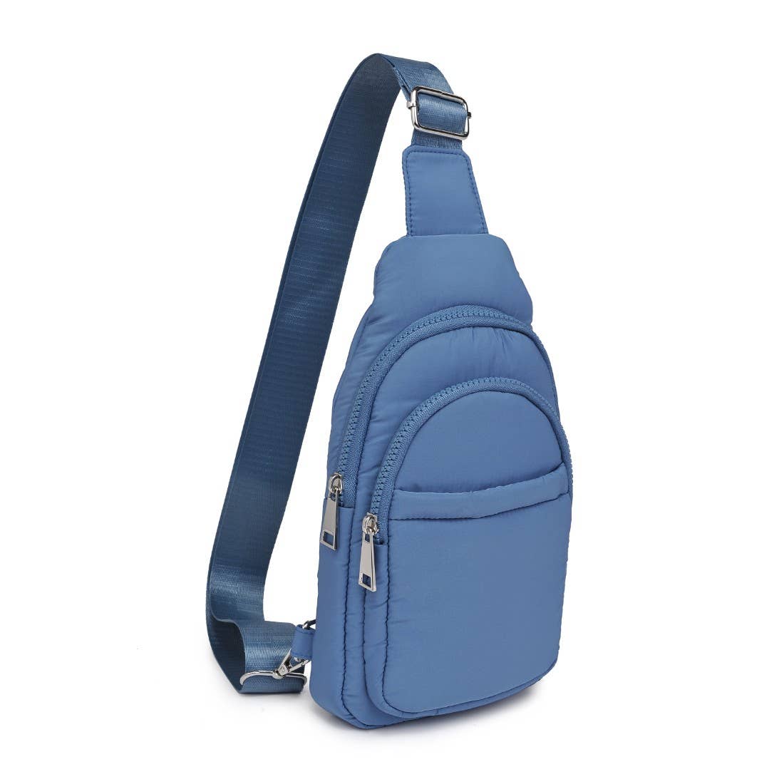 Urban Expressions - Wholesale Backpack - Women's - Kenny Nylon Multi-Compartment Sling Backpack Sling Backpack49