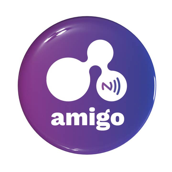 Knapp lila för wholesale av Amigo Connected