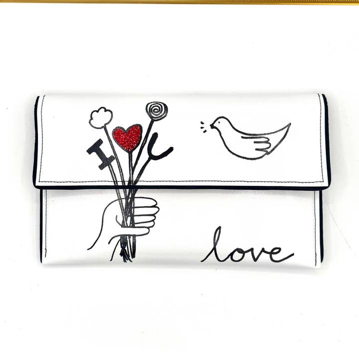 Dites-le avec des fleurs pour la vente par Kent Stetson Handbags