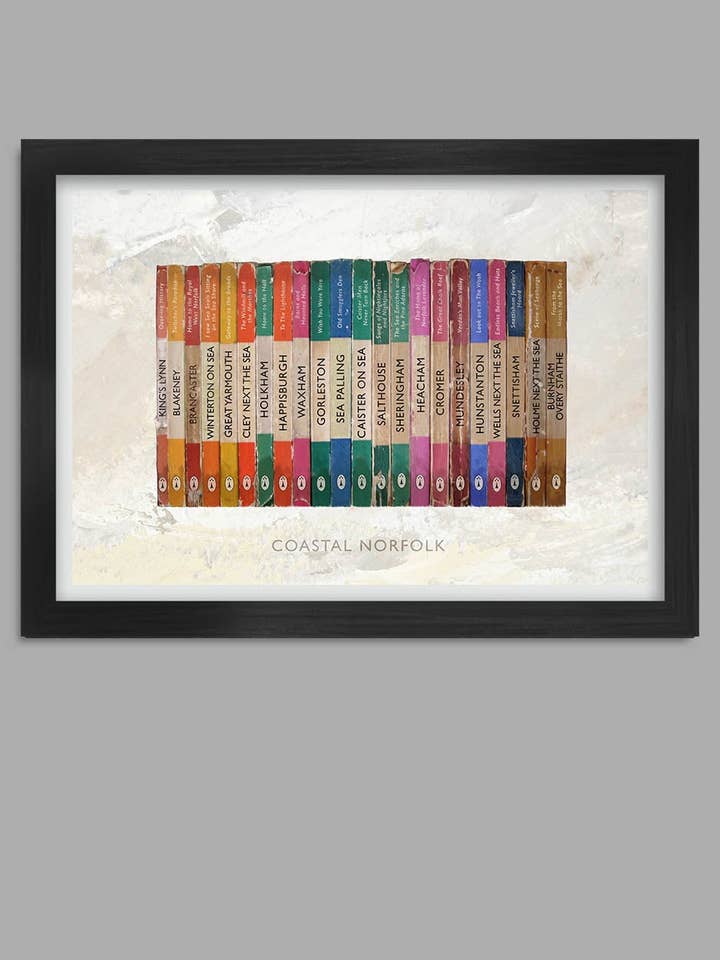 Posterafdruk van Kust Norfolk voor wholesale door The Northern Line