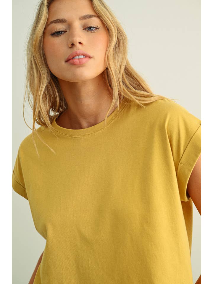 MIOU MUSE - Venta al por mayor Blusa - Mujer - Blusa de manga con puño y cuello redondo9
