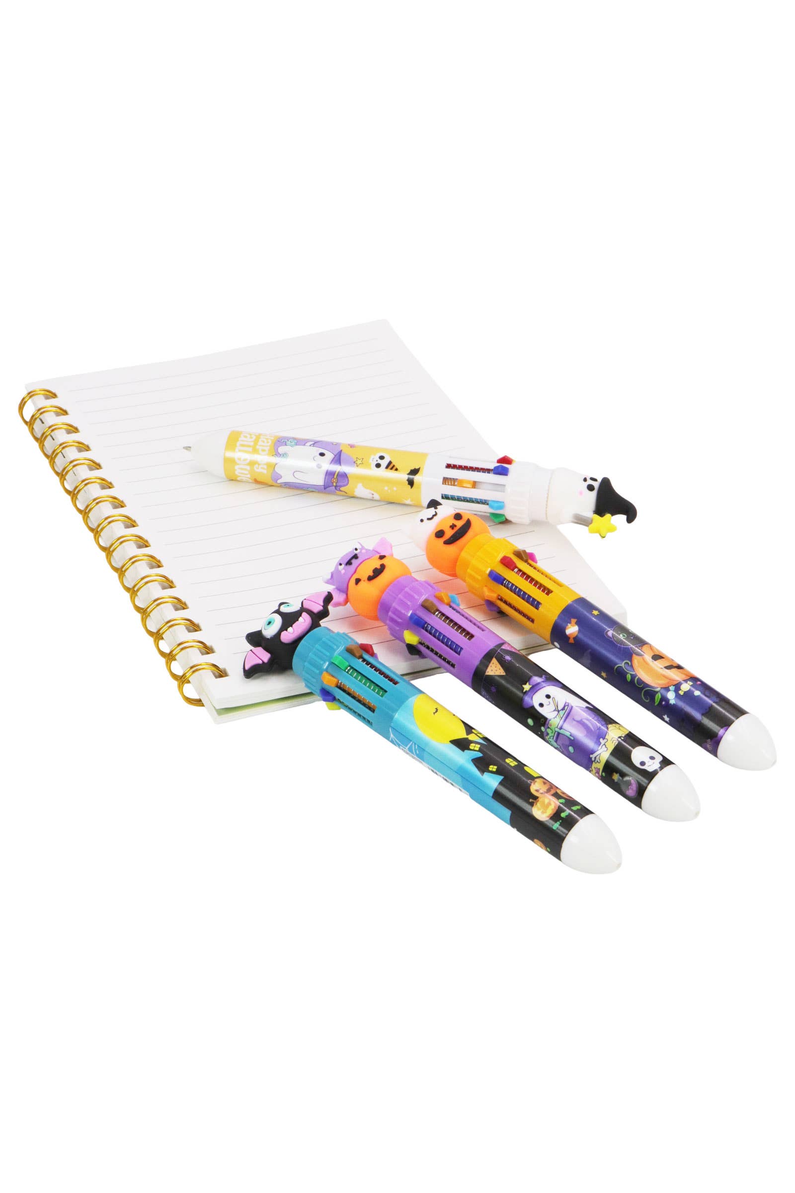 ASSORTED Halloween 10-in-1 Multicolor Ballpoint Pen - 36 pcs for wholesale on Faire3