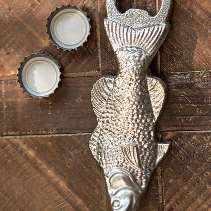 Vagabond Vintage - Wholesale Bottle/Wine Opener - Metal Fish Bottle Opener