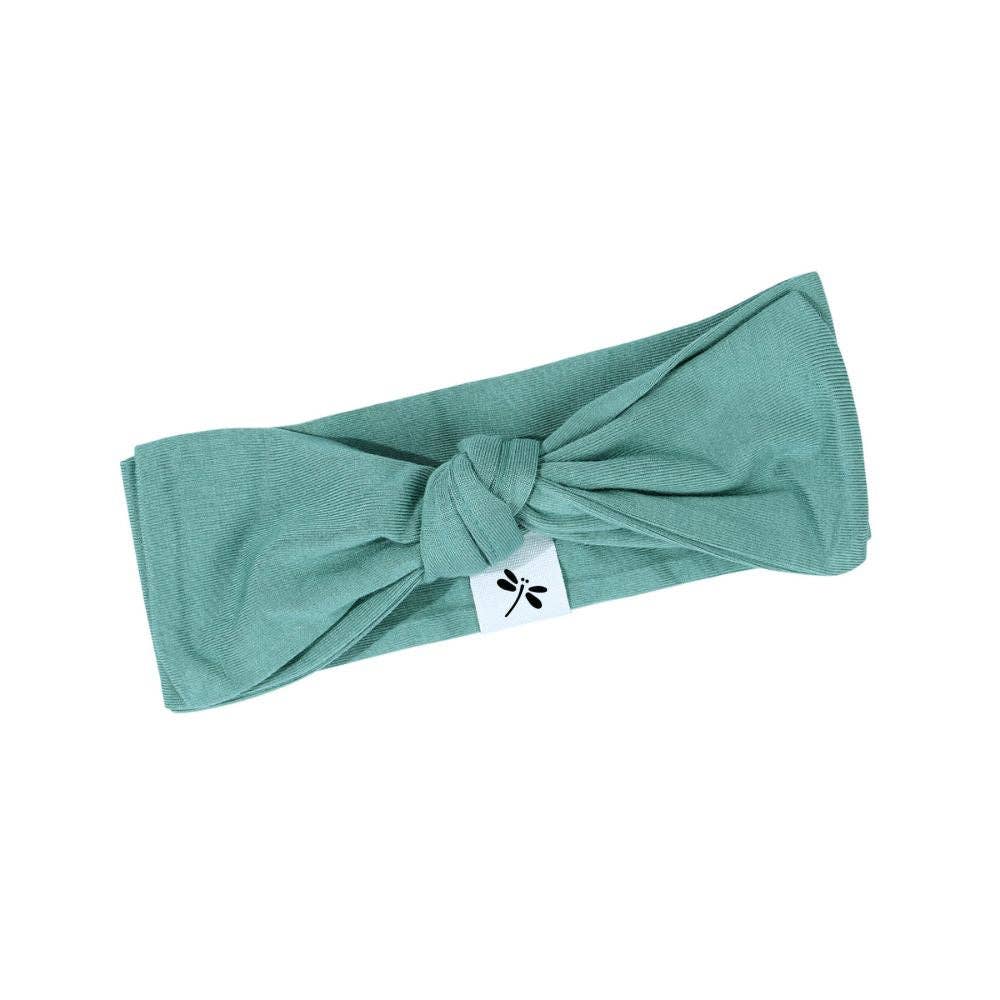 Lilulila - Wholesale Fashion Headband - Baby - Cinta de bambú menta oscura1