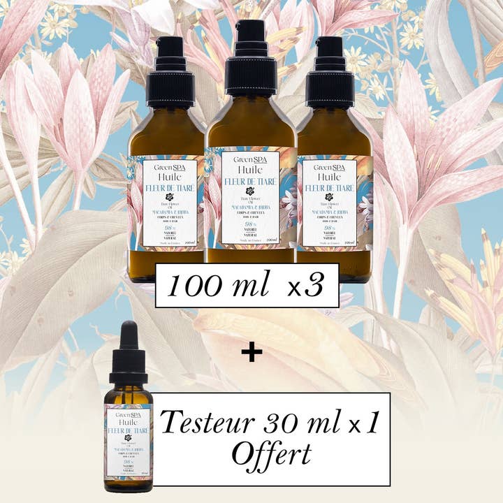 Green Spa – Großhandel Bade-/Körperöl – Tiare-Blütenöl7